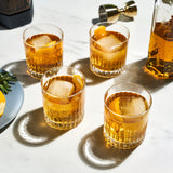 Reserve Milo Crystal Rocks Glasses Set of 4-product_type::stemless_cocktail_glasses-Parc Decor