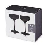 Reserve Nouveau Crystal Coupe Glasses in Smoke Set of 2-product_type::stemmed_cocktail_glasses-Parc Decor