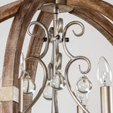 Retha Brown 4-Light Caged Island Pendant Lights