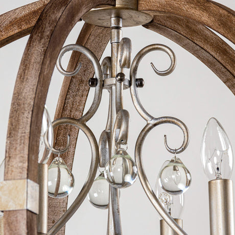 Retha Brown 4-Light Caged Island Pendant Lights