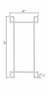 Rhinecliff Mirror - Clearance-Mirrors-Parc Decor