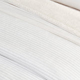 Ribbed Sherpa Throw Blanket - Corduroy Collection