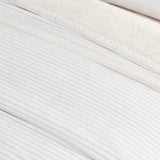 Ribbed Sherpa Throw Blanket - Corduroy Collection-Blankets-Parc Decor