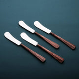 RIDGE BUTTER KNIFE/SPREADER 4 PC. SET-kitchen knives-Parc Decor