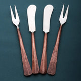 RIDGE PARTY ACCESSORIES 4 PC. SET-cheese knives-Parc Decor