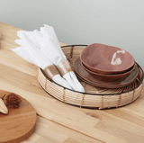 Riley Cloth Napkins, Set of 4, White-Linens and Accessories-Parc Decor