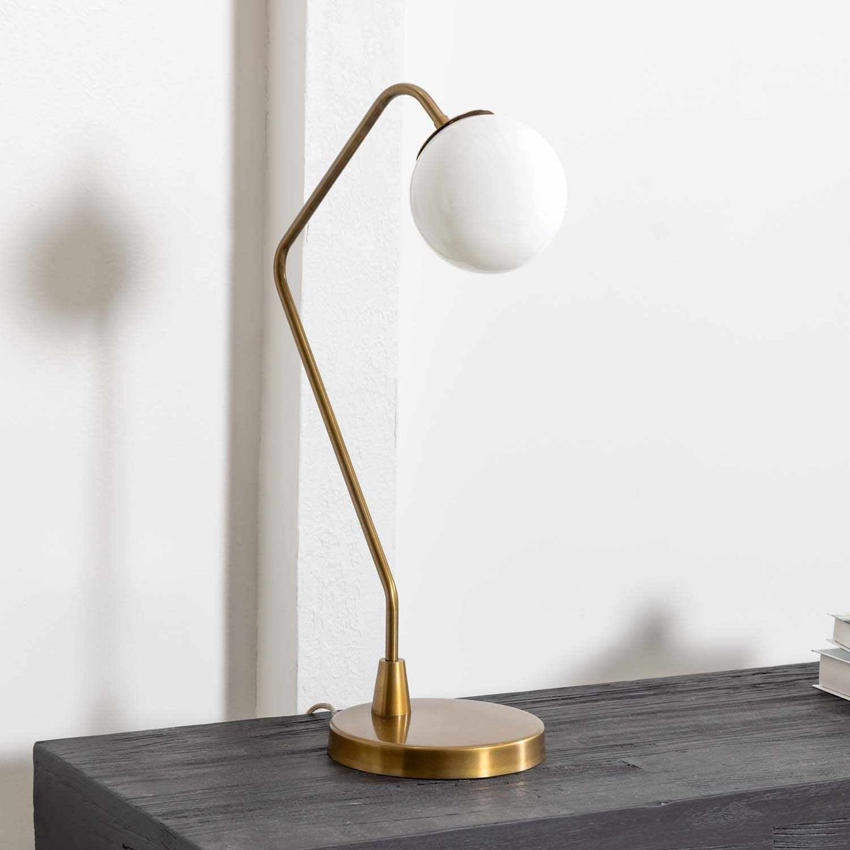 Rimpeso Gold Brass Table Lamp-Lighting-Parc Decor