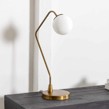 Rimpeso Gold Brass Table Lamp-Lighting-Parc Decor