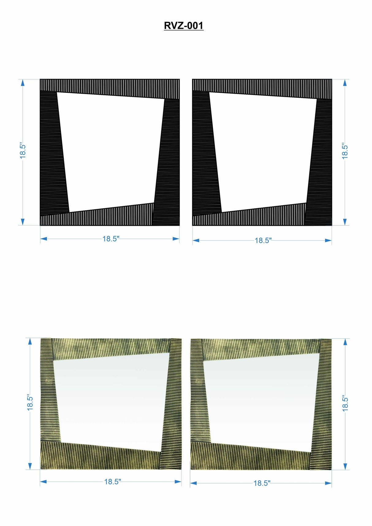 Robonkon Mirror - Clearance-Mirrors-Parc Decor