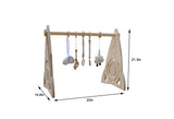 Rocket Wooden Baby Gym – Modern Montessori-Inspired Infant Play Arch-Indoor-Parc Decor