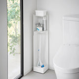 Rolling Bathroom Organizer - Steel