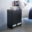 Rolling Diaper Stacker - Steel