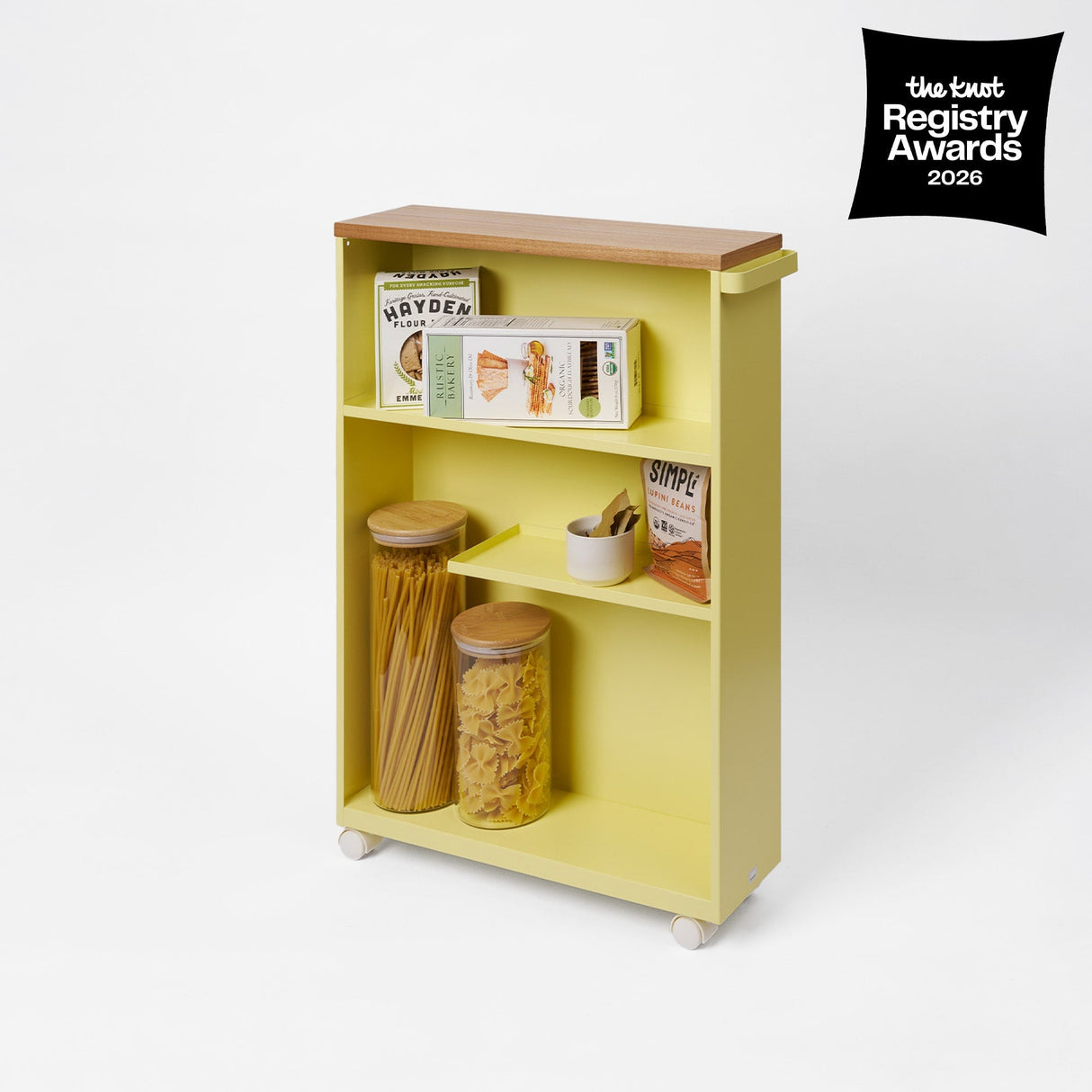 Rolling Storage Cart (27" H) - Steel