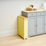 Rolling Storage Cart (27" H) - Steel-Rolling Carts-Parc Decor