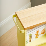 Rolling Storage Cart (27" H) - Steel-Rolling Carts-Parc Decor