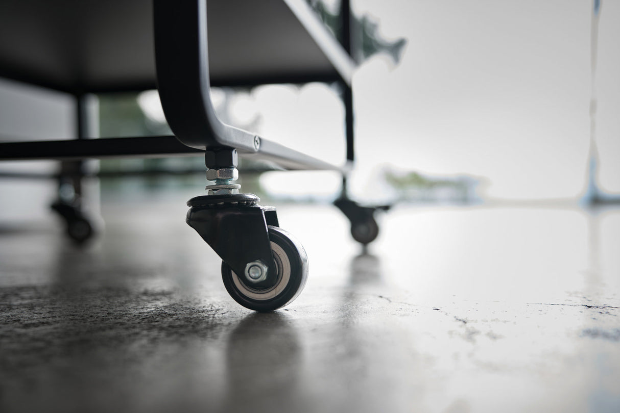 Rolling Utility Cart (32" H) - Steel-Rolling Carts-Parc Decor