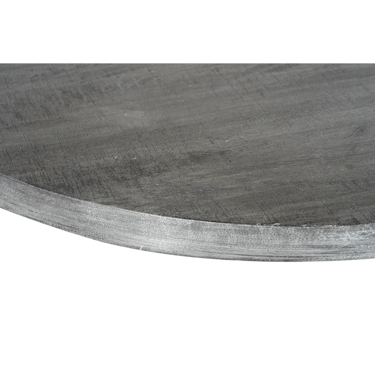 Root Grey Mango Wood Round Dining Table-Dining Table-Parc Decor