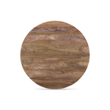 Root Sheesham Wood Round Dining Table-Dining Table-Parc Decor