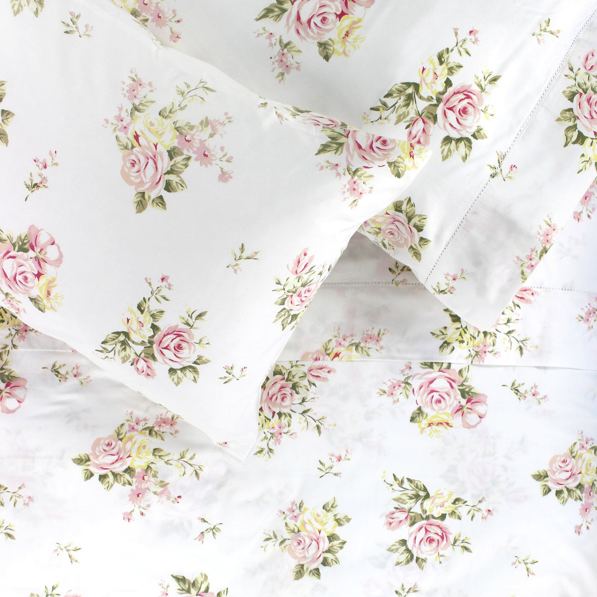 Rose Bouquet Sheet Set