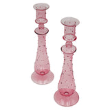 Rose Garden Dotty Candle Holder - Pair-Candle Holder-Parc Decor