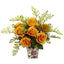 Rose & Maiden Hair w/Floral Planter