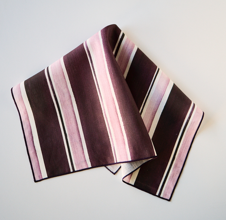 Rose Stripe Napkin-Napkins-Parc Decor