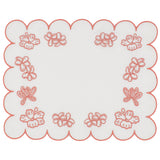 Rosette Ivory Placemat - Set of 4-Placemat-Parc Decor