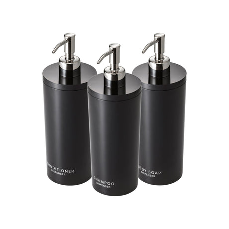 Round Dispenser Bundle - Shampoo, Conditioner, and Body Soap