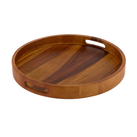 Round Serving Trays - Solid Bottom-Serving Tray-Parc Decor