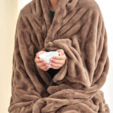 Ruched Faux Fur Throw Blanket - Alondra Collection-Blankets-Parc Decor