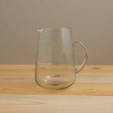Ruffle Glass Pitcher-Pitchers-Parc Decor