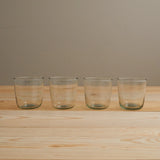 Ruffle Rocks Clear Drinking Glass-Drinkware-Parc Decor