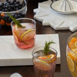 Ruffle Rocks Clear Drinking Glass-Drinkware-Parc Decor