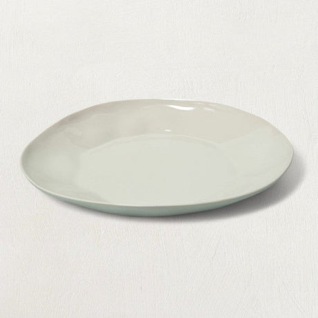 Rugueux Stoneware Dinner Plate, Pearl-Dinnerware-Parc Decor