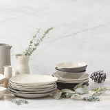 Rugueux Stoneware Side Bowl, Pearl-Bowls-Parc Decor