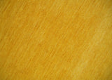 Runner Solid Gold Wool Hand Woven Modern Southwestern Tribal Lori Gabbeh Rug