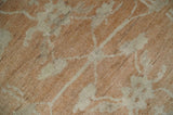 Rust and Beige Hand knotted Oriental Oushak 8x10 wool Area Rug