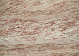 Rust and Ivory Modern Solid Design Hand Tufted Wool Area Rug