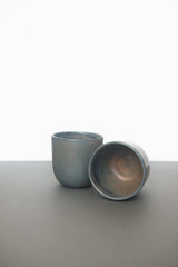 Rust Stoneware Coffee Cup