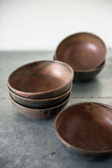 Rust Stoneware Soup Bowl
