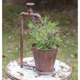 Rustic Farmhouse Water Spigot Tabletop Planter-Outdoor Décor-Parc Decor