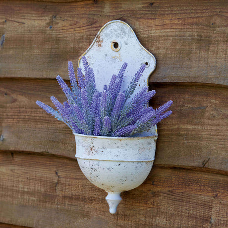 Rustic French Country Wall Planter-Outdoor Décor-Parc Decor