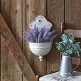 Rustic French Country Wall Planter-Outdoor Décor-Parc Decor