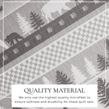 Rustic Landscape Quilt Set - Matthew Collection-Quilts & Comforters-Parc Decor