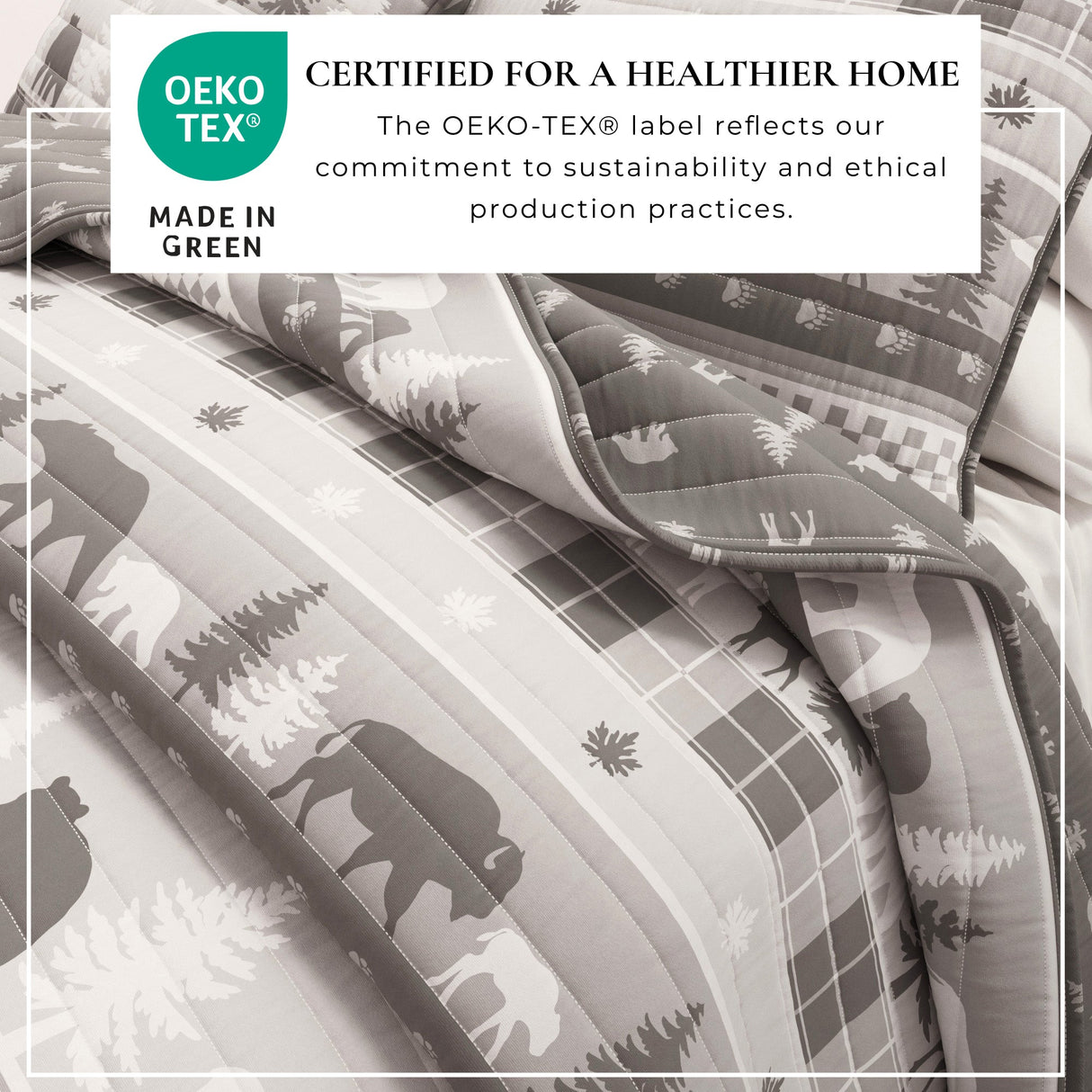 Rustic Landscape Quilt Set - Matthew Collection-Quilts & Comforters-Parc Decor