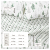 Rustic Landscape Quilt Set - Matthew Collection-Quilts & Comforters-Parc Decor