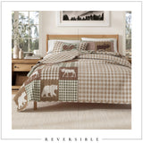 Rustic Landscape Quilt Set - Matthew Collection-Quilts & Comforters-Parc Decor