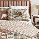 Rustic Landscape Quilt Set - Matthew Collection-Quilts & Comforters-Parc Decor