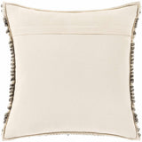 Sagamore Cream Trellis Wool&Cotton Throw Pillow-Throw Pillows-Parc Decor