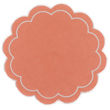 Salmon Sunset Placemat - Set of 4-Placemat-Parc Decor